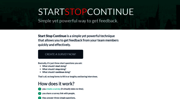 start-stop-continue.com