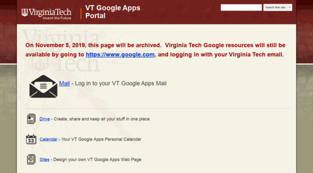 start.google.vt.edu