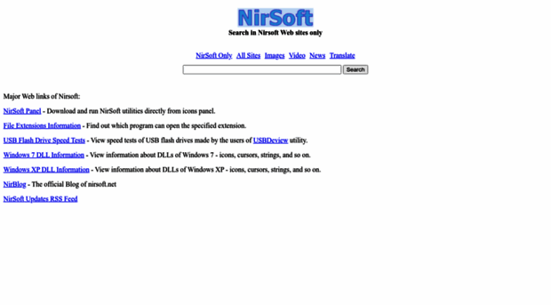 start.nirsoft.net