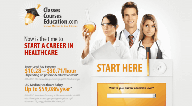 startahealthcarecareer.com