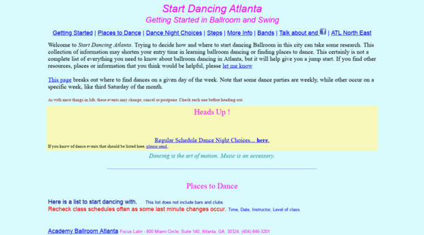 startdancingatlanta.com