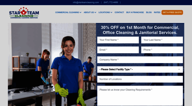 starteamcleaning.com