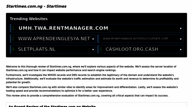 startimes.com.ng.ipaddress.com