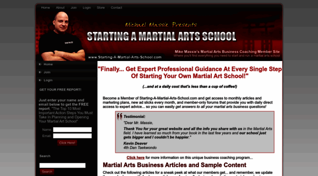 starting-a-martial-arts-school.com