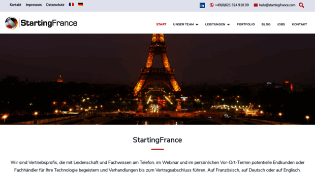 startingfrance.com