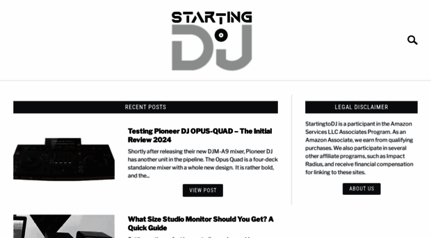 startingtodj.com