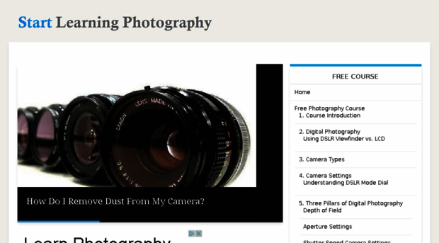 startlearningphotography.com