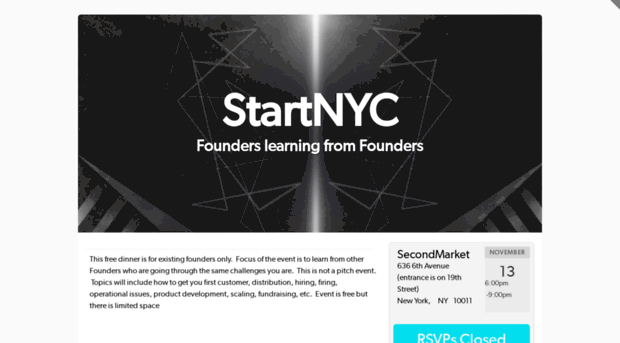 startnyc.splashthat.com