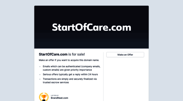startofcare.com