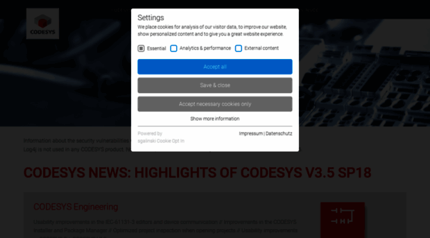 startpage.codesys.com