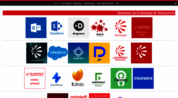 startpage.telespazio.fr