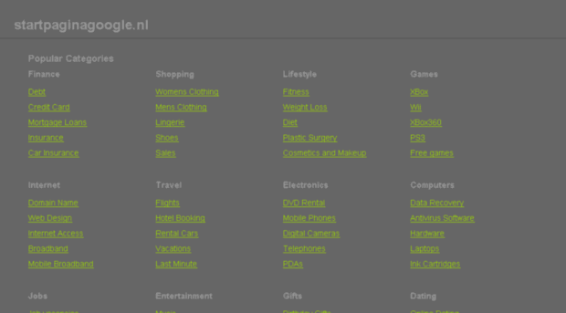 startpaginagoogle.nl