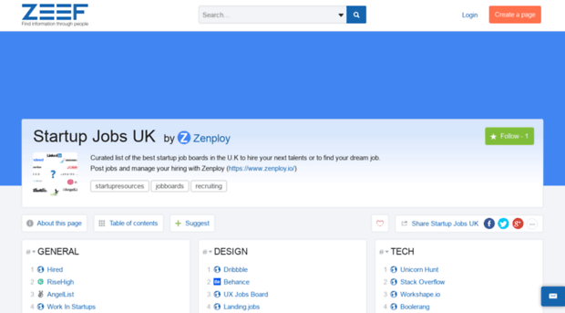 startup-jobs-uk.zeef.com
