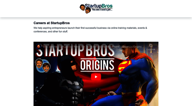 startupbros.workable.com