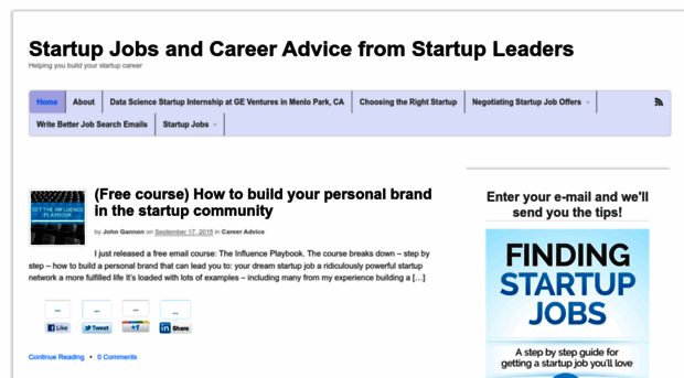 startupcareeradvice.com