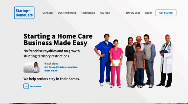 startuphomecare.com