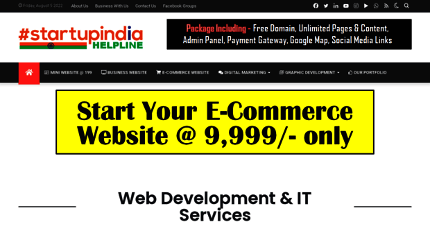 startupindiahelpline.com