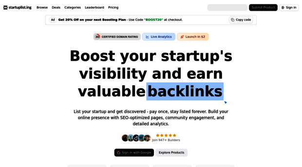 startuplist.ing