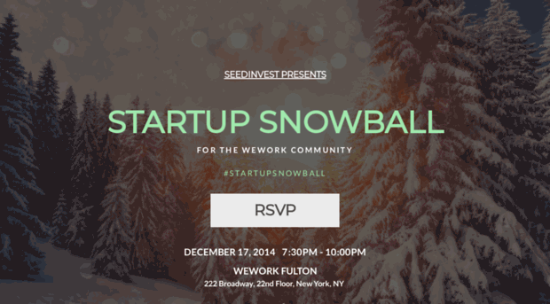 startupsnowball.splashthat.com