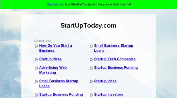 startuptoday.com