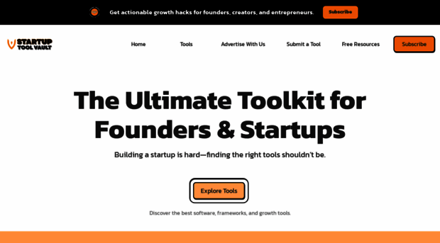 startuptoolvault.com