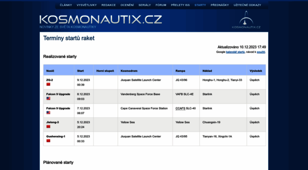 starty.kosmonautix.cz