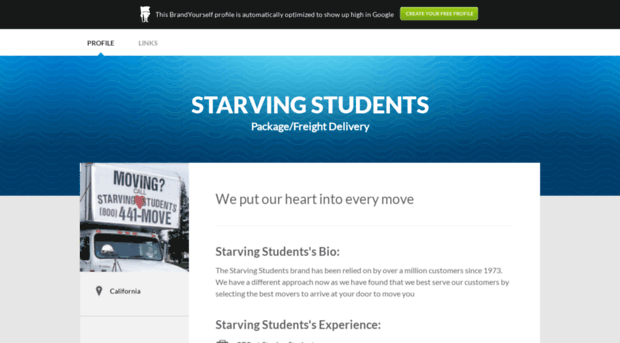 starvingstudents.brandyourself.com