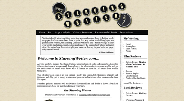 starvingwriter.com