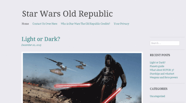 starwarstheoldrepubliccredits.com