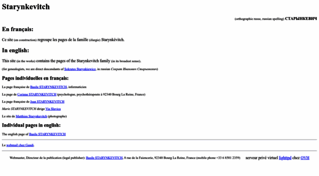 starynkevitch.net