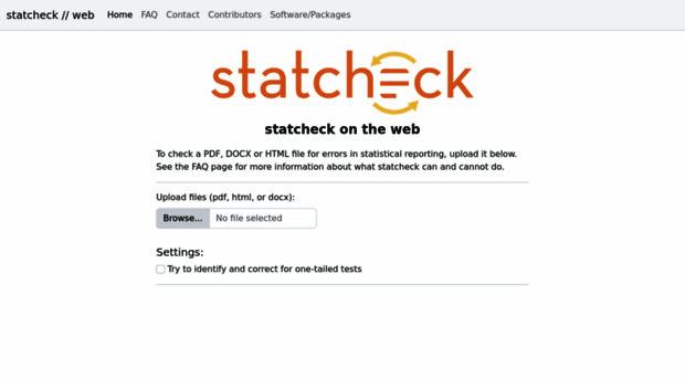 statcheck.io