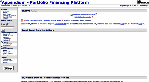 statcvs.sourceforge.net