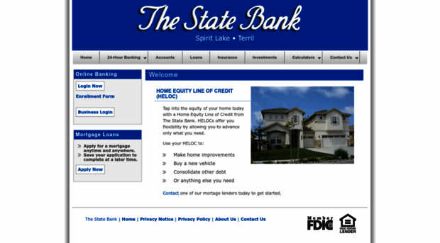 statebankspiritlake.com