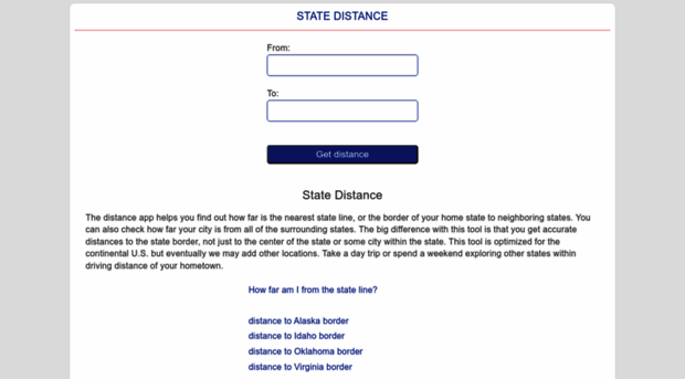 statedistance.com