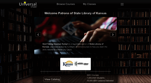 statelibraryofks.universalclass.com