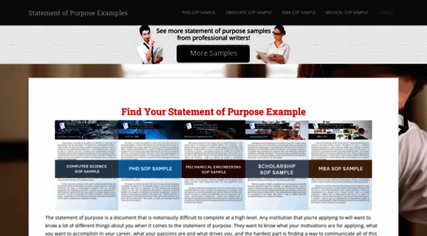 statementofpurposeexamples.net