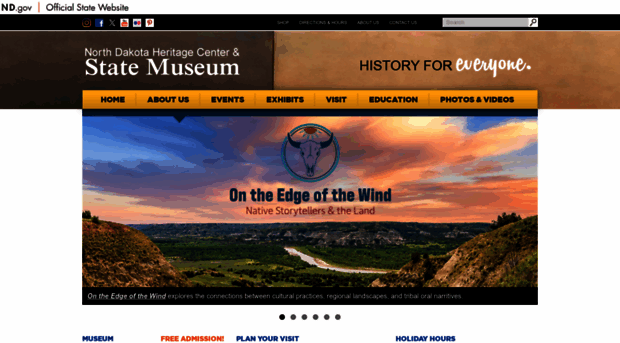 statemuseum.nd.gov