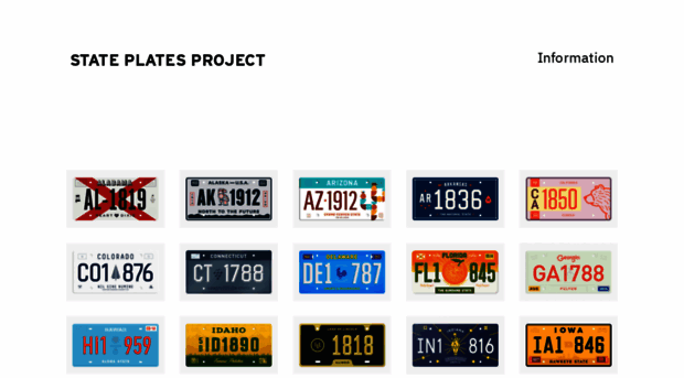 stateplatesproject.com