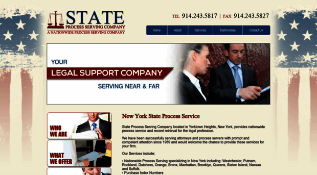 stateprocessserving.com