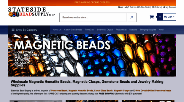 statesidebeadsupply.com