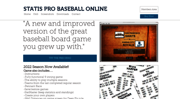 statisprobaseballonline.com