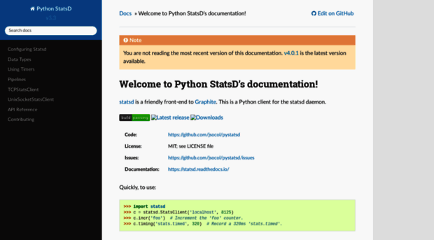 statsd.readthedocs.org