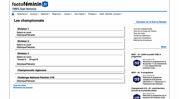 statsfootofeminin.fr