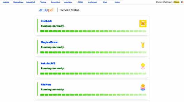 status.aquapal.net