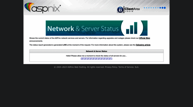 status.aspnix.com