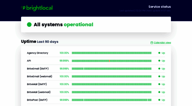 status.brightlocal.com