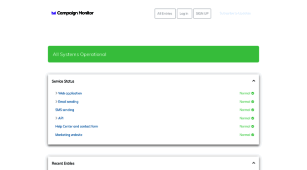 status.campaignmonitor.com