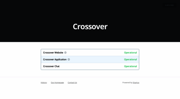 status.crossover.com