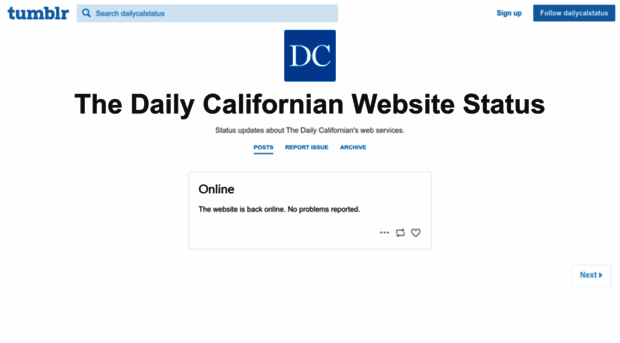 status.dailycal.org