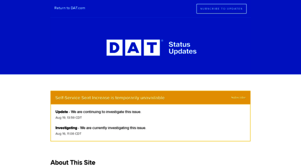 status.dat.com